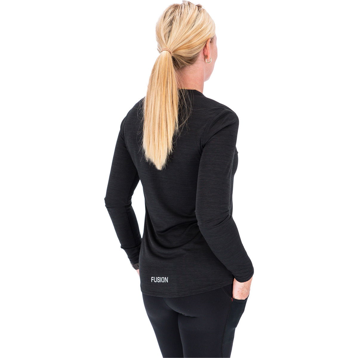 FUSION C3 Langærmet Løbe T-shirt Dame