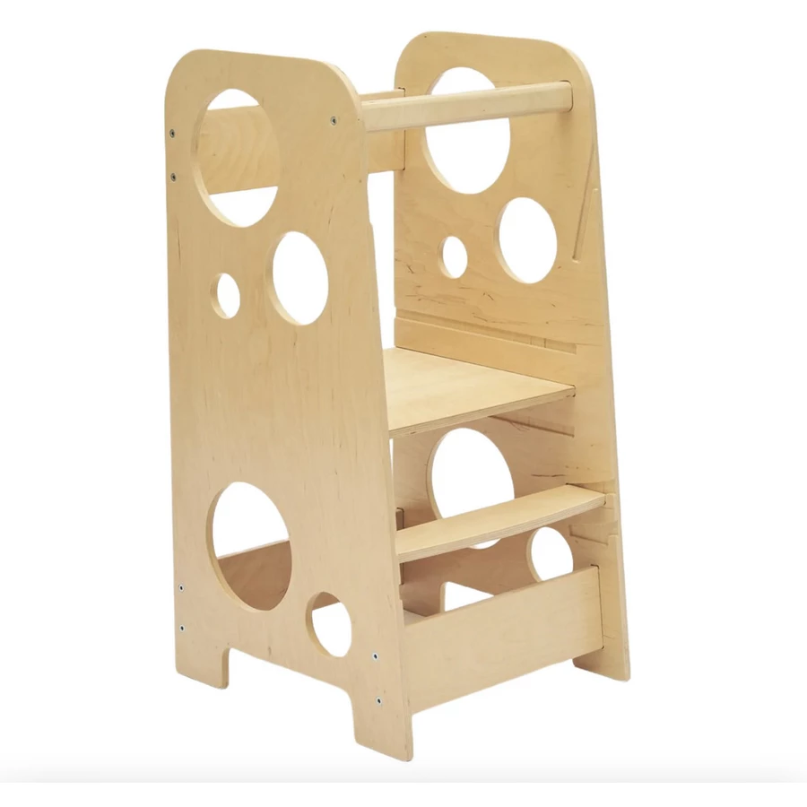 Montessori® Lernturm - Learning Tower - Natural Montessori® by Busy Kids mehrfarbig