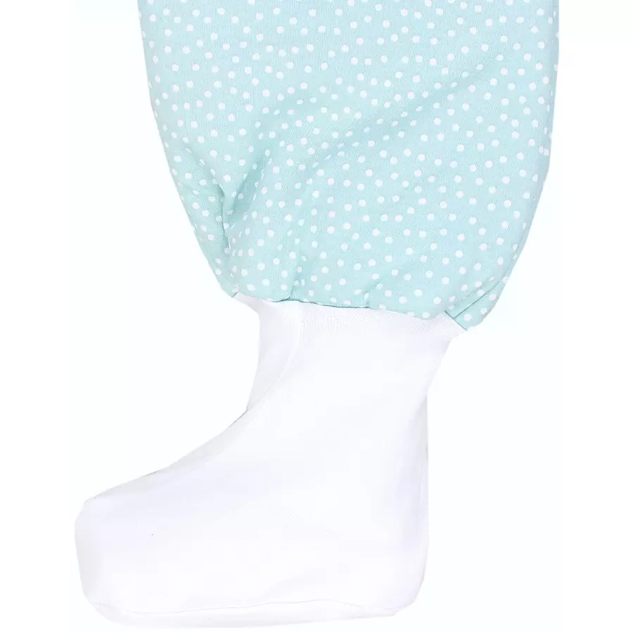 TupTam Baby Winter Schlafsack mit Beinen und Füßen grün