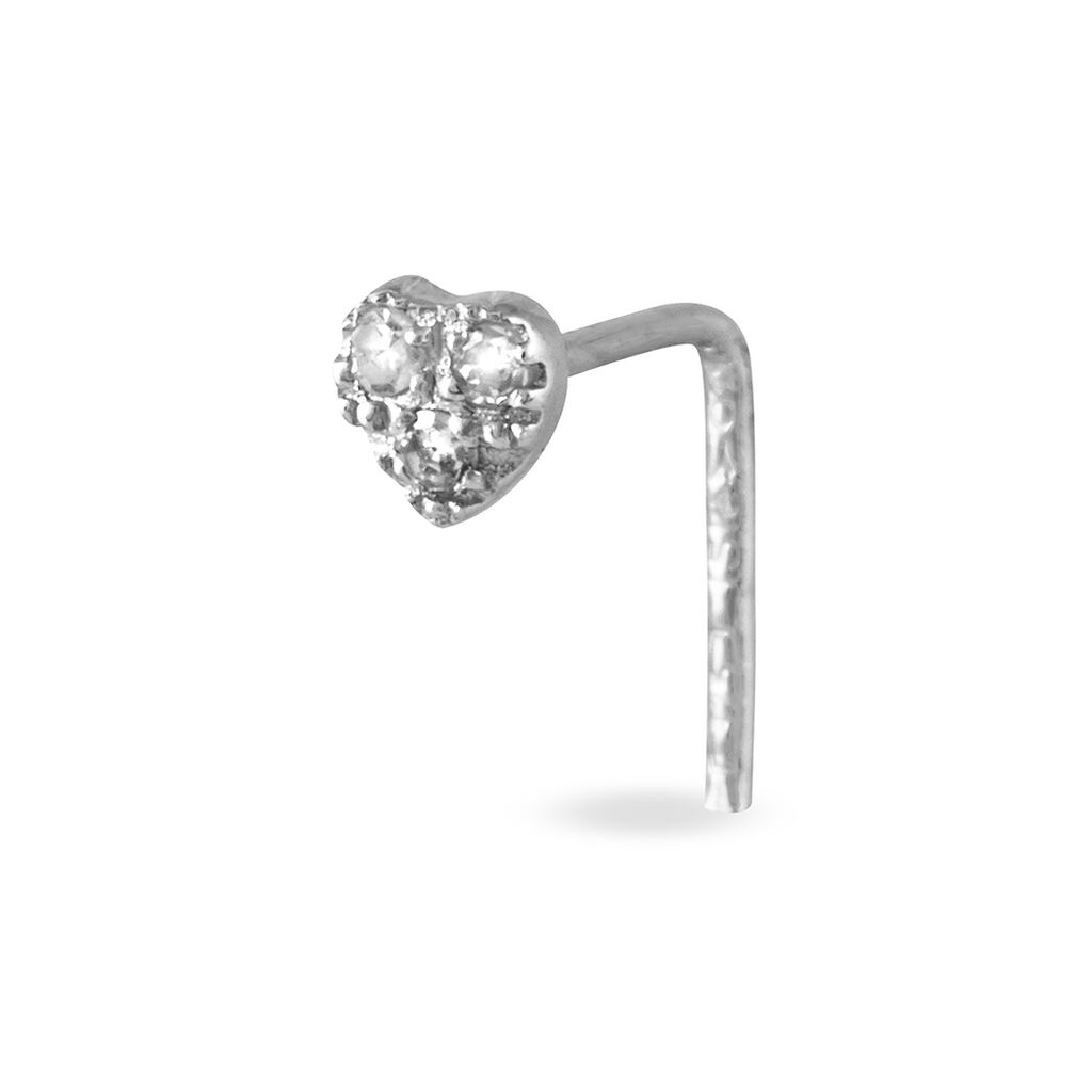 Piercing De Nez Demetrie Or Blanc Diamant