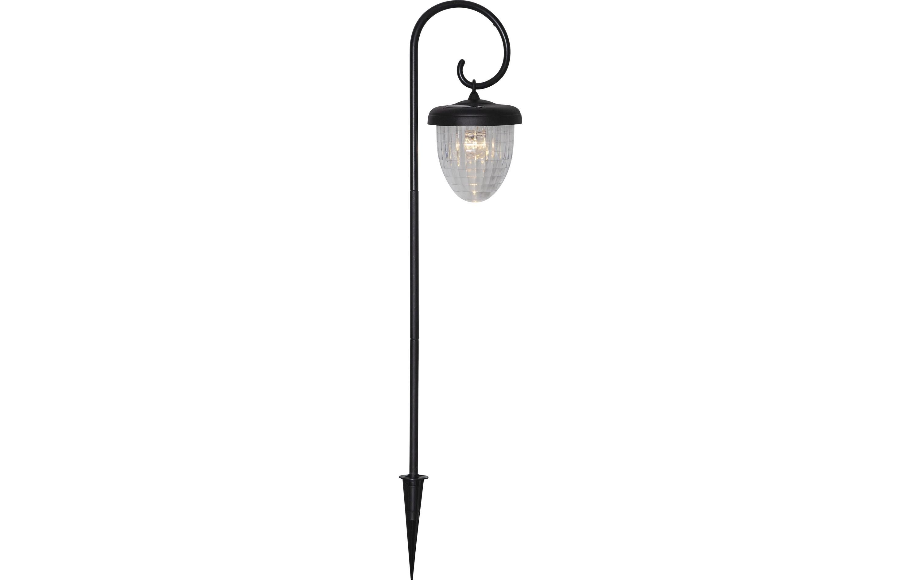 Gartenlicht Bellota-1 Schwarz, Lichtfarbe WarmweissSolargartendekoration