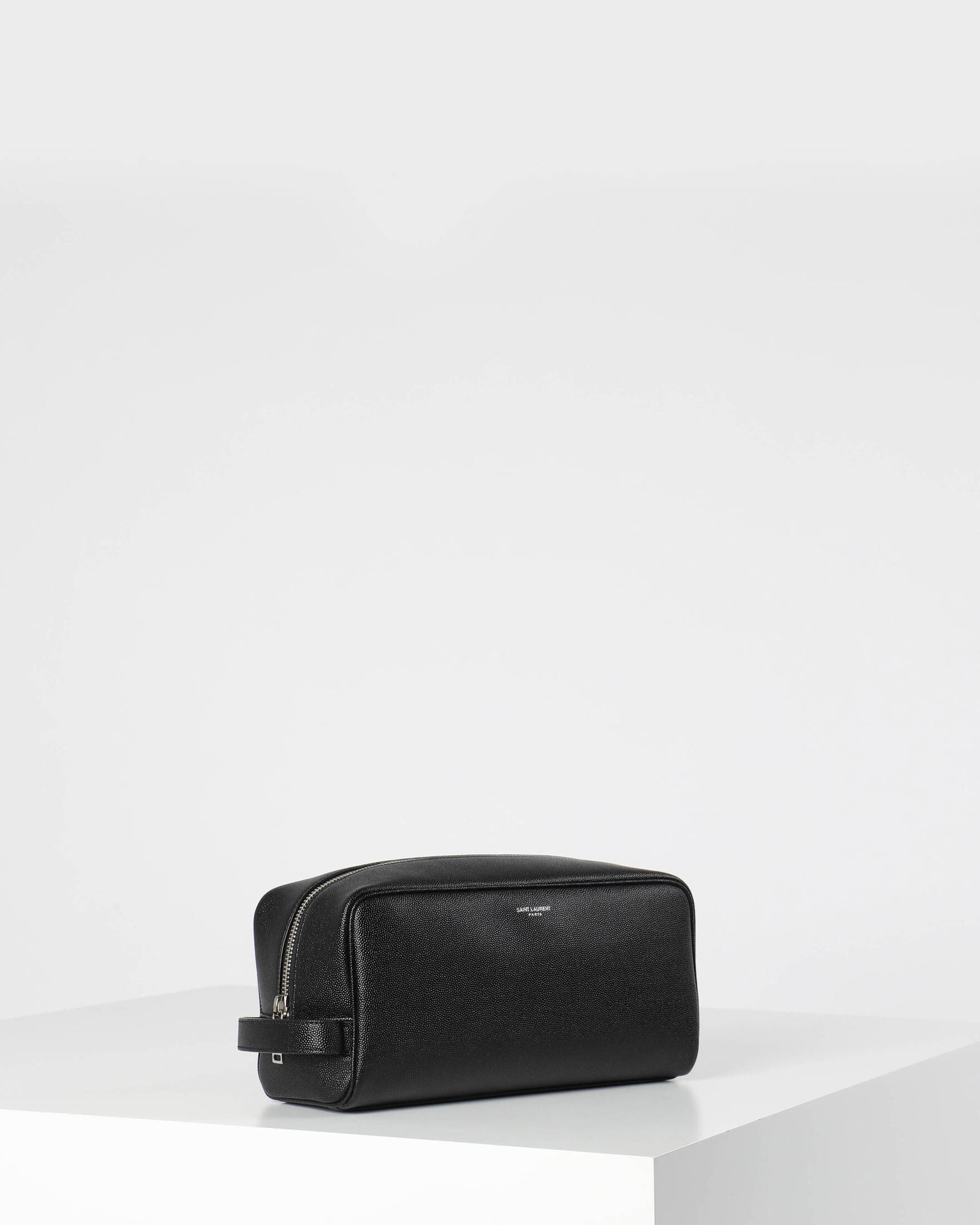 Saint Laurent| Herren Kulturbeutel PARIS GROOMING CASE aus Kalbsleder