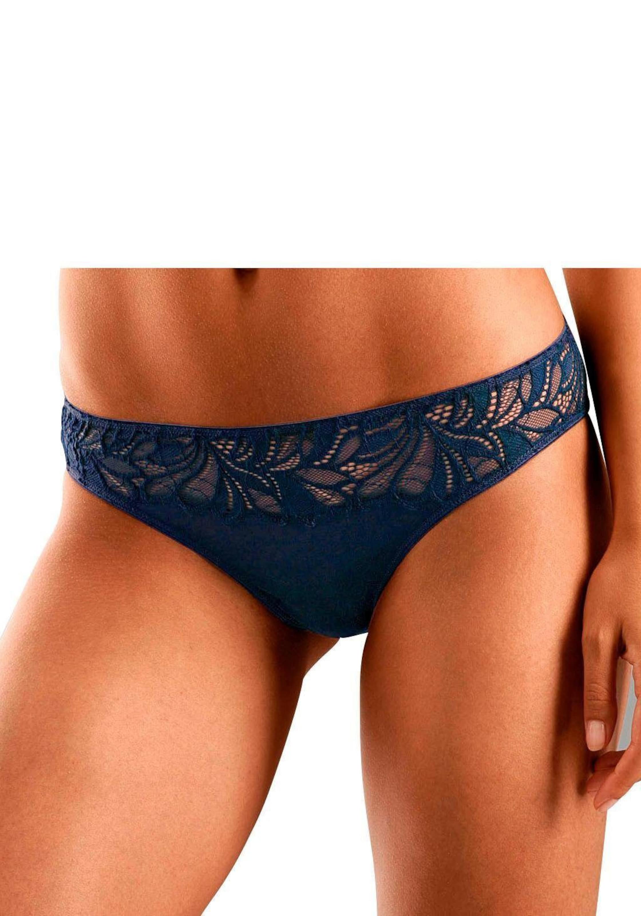 Vivance Bikinislip in pink, navy, petrol