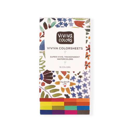 Viviva Colorsheets Aquarellset Original
