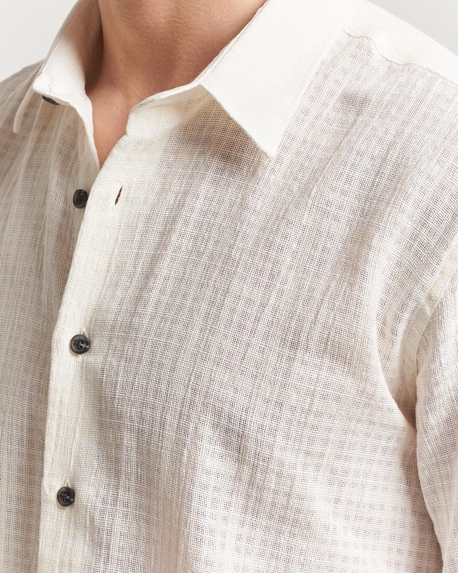 Peregrine Cotton Resort Shirt White