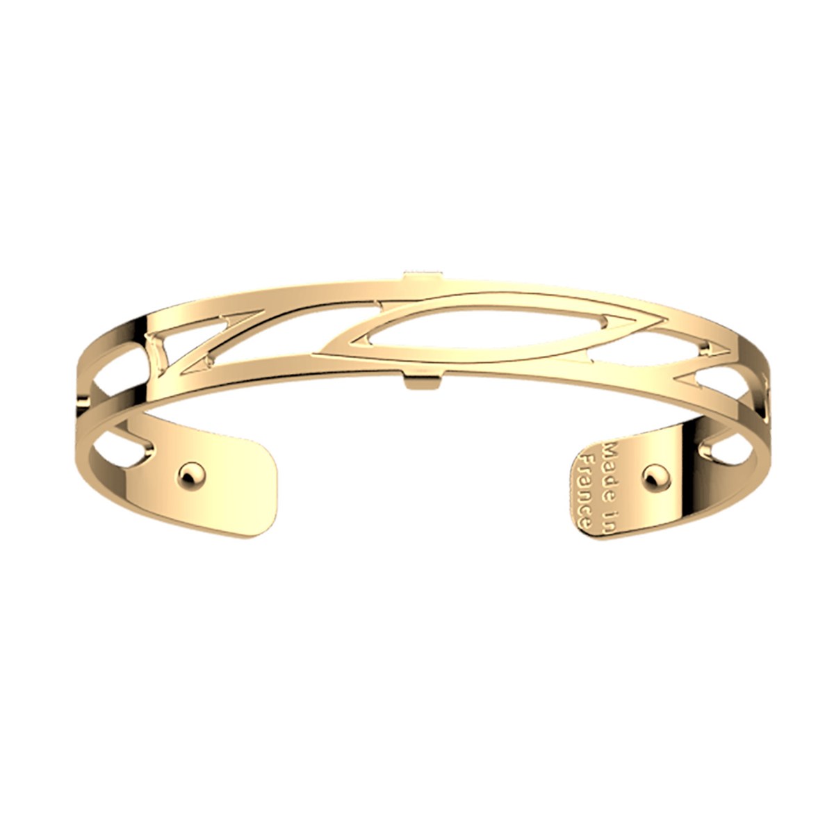 Bracelet Les Georgettes Phénix doré 8mm
