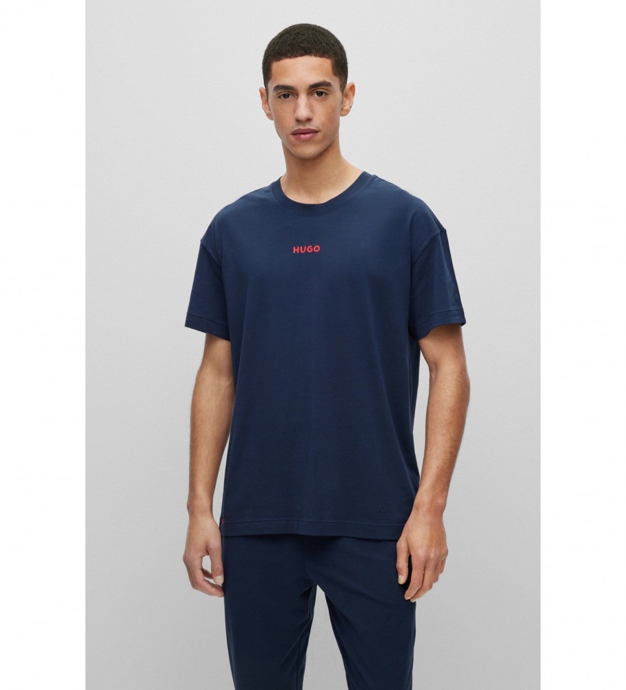 Camiseta HUGO Linked Navy