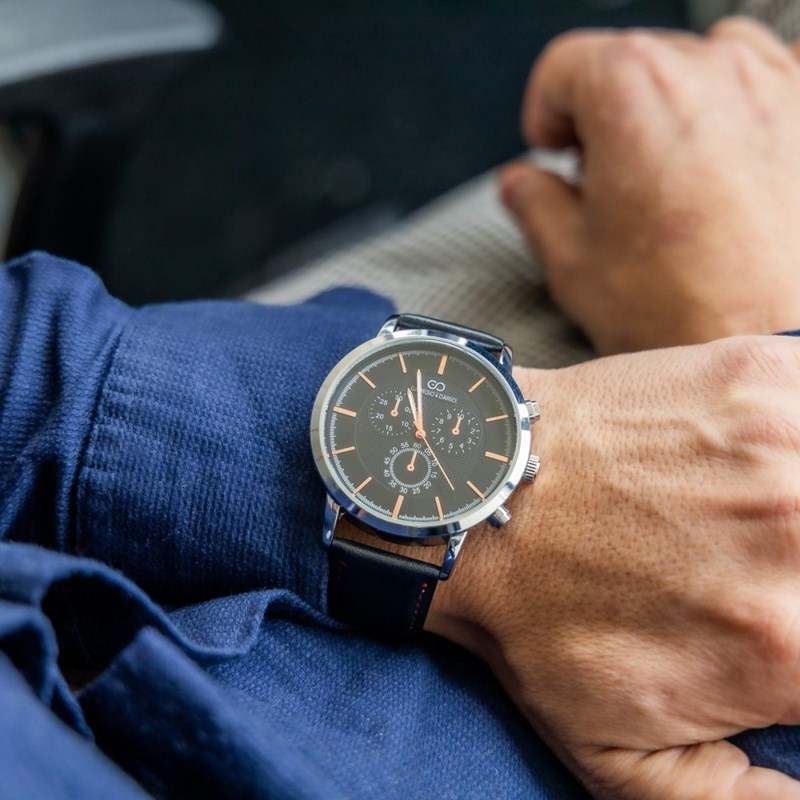 Votre Jolie Montre Homme Noir GIORGIO