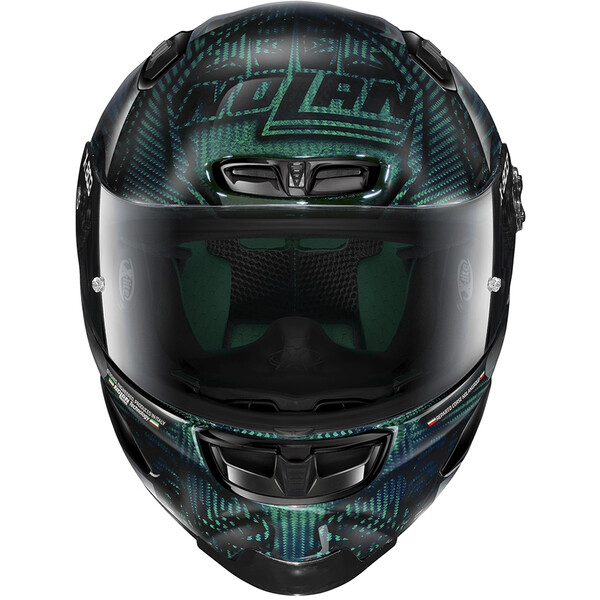 X-lite - Casque X-803 RS Ultra Carbon Replica Casey Stoner Superhero Noir / Vert / Rose