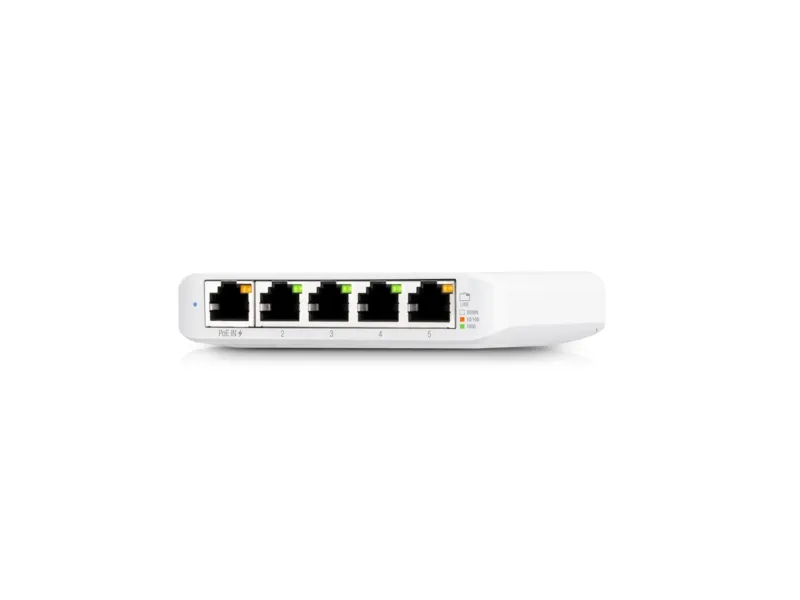 Ubiquiti USW-Flex-Mini-5 | Switch | UniFi, 5x RJ45 1000Mb/s, 1x PoE In, 5-pack