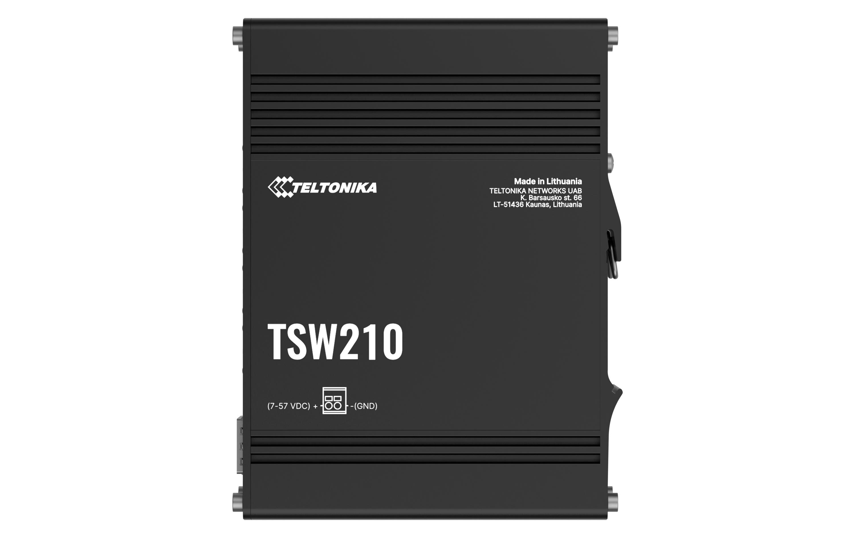 Rail Switch TSW210 10 PortTSW210 unmanaged Industrie-Switch