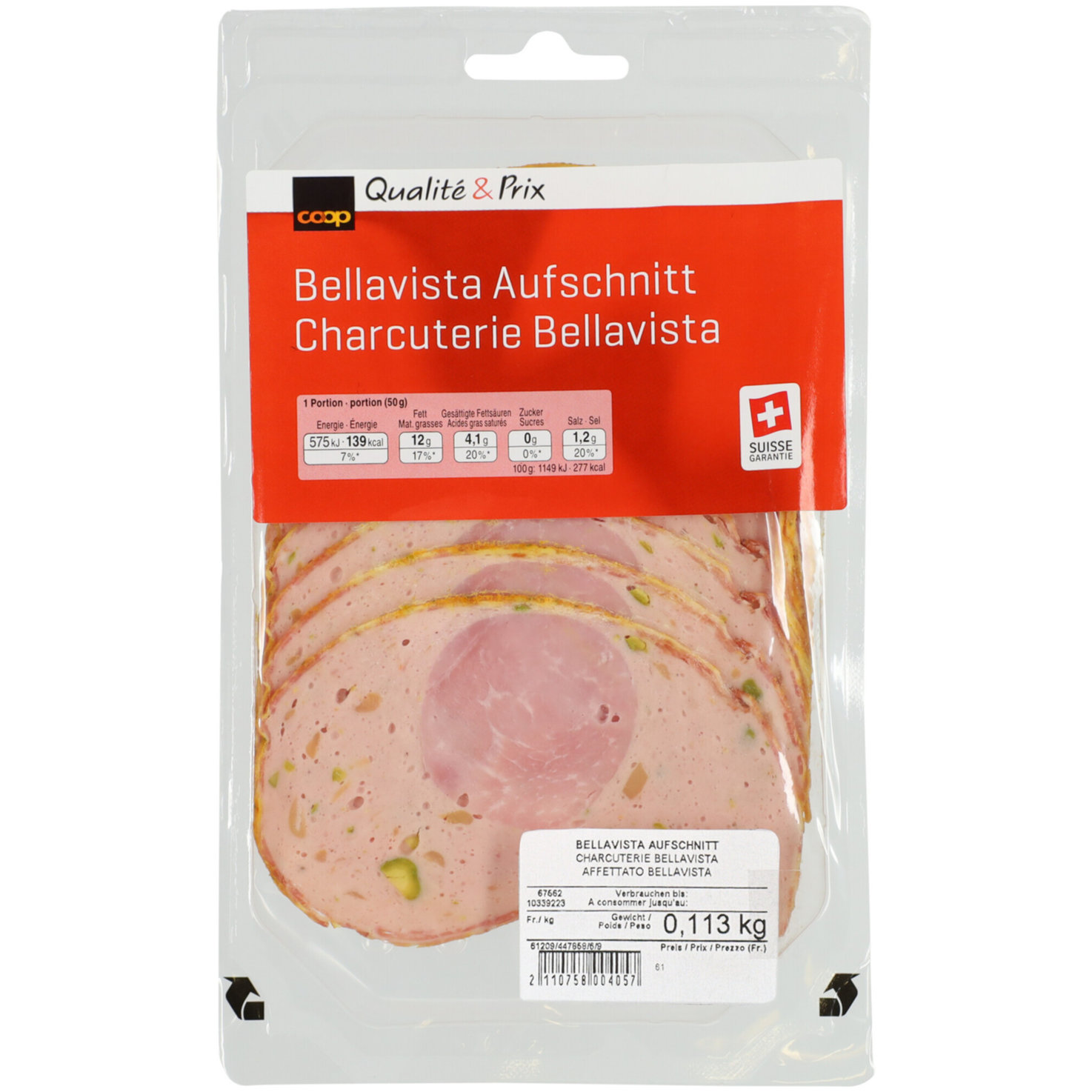 Bellavista Aufschnitt ca. 110g
