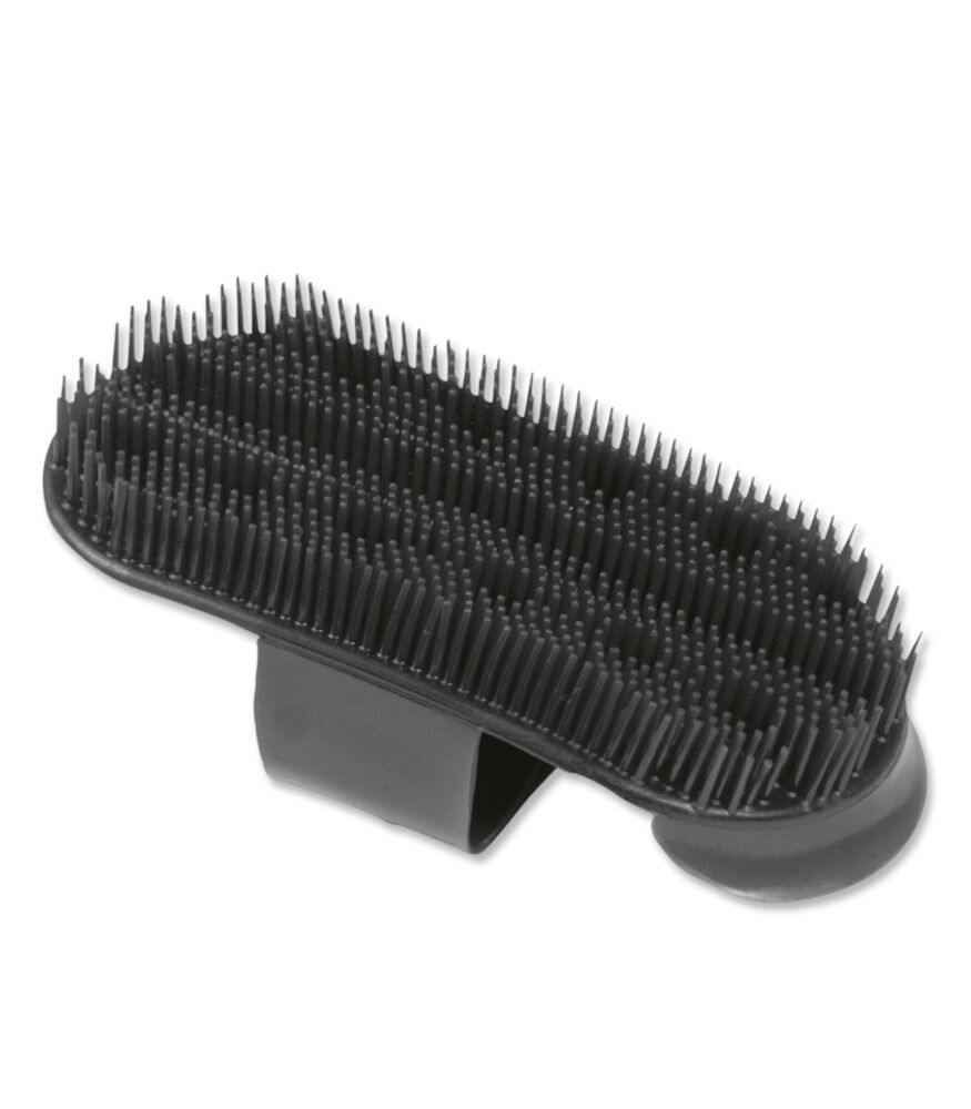 Waldhausen Borstel Plastic - Paard - Zwart - 3x18x25 cm