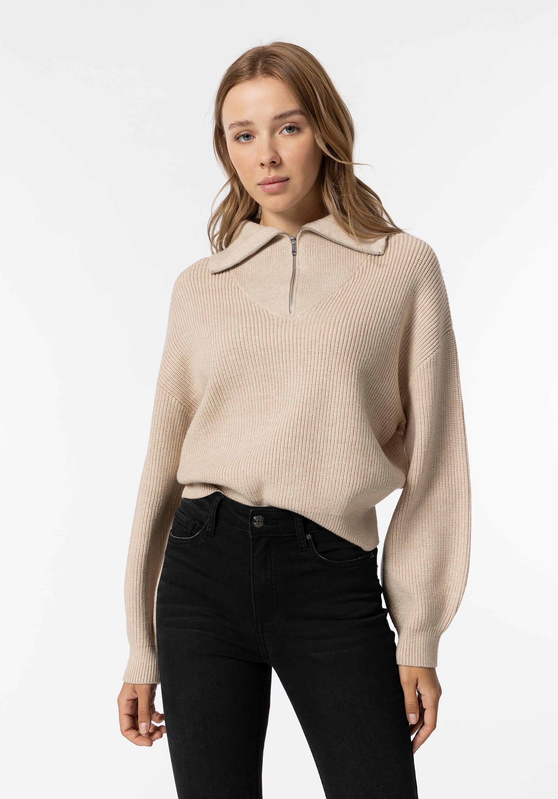 Camisola de Malha com Fecho