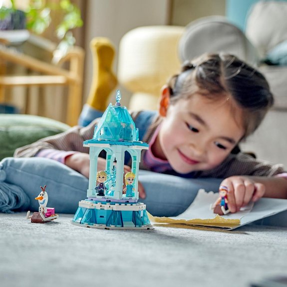 Manège magique d'Anna et Elsa Lego  Princess 43218