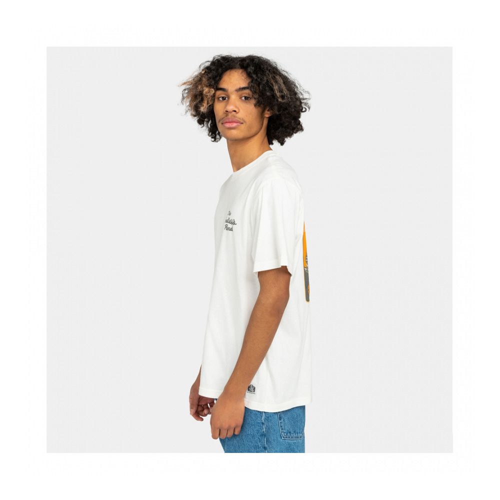 Element TIMBER NOVEL - Tee-shirt Homme egret
