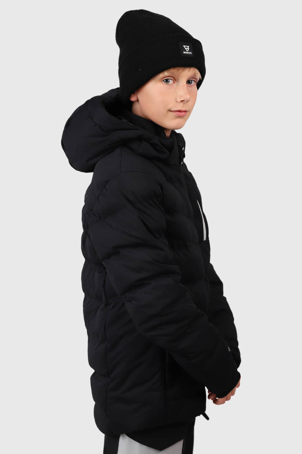 Brunotti ski-jack Sanclairy zwart
