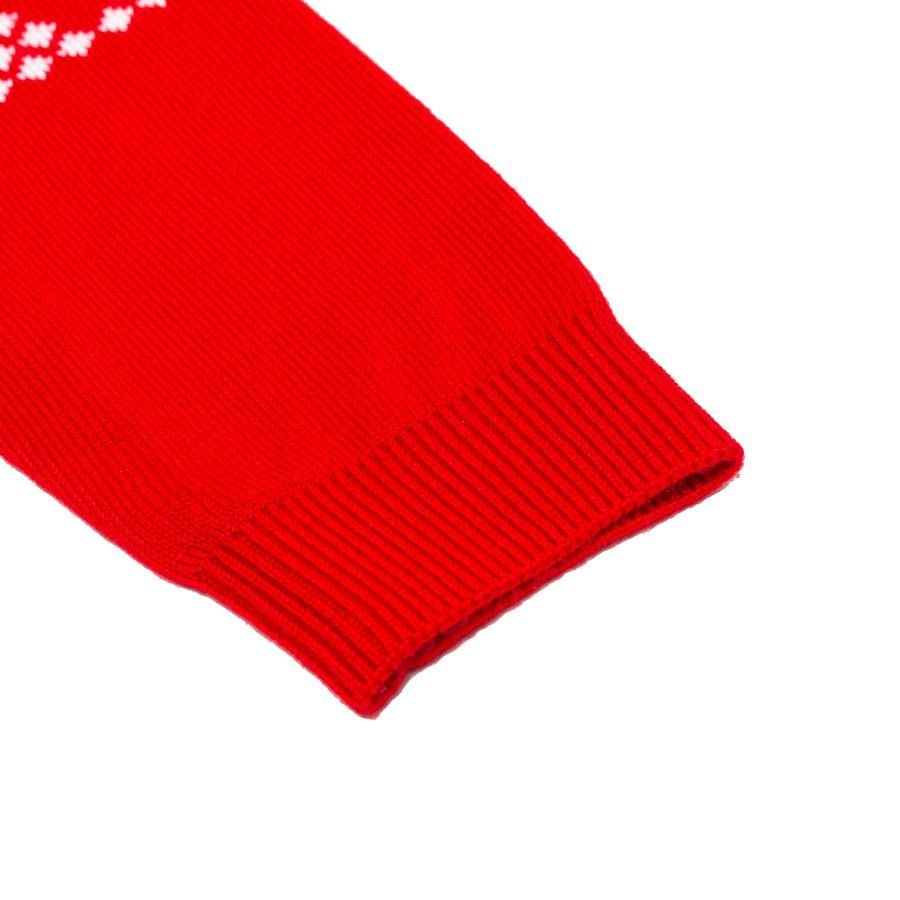 Liverpool Pull de Noël Liverbird - Rouge/Blanc Bébé
