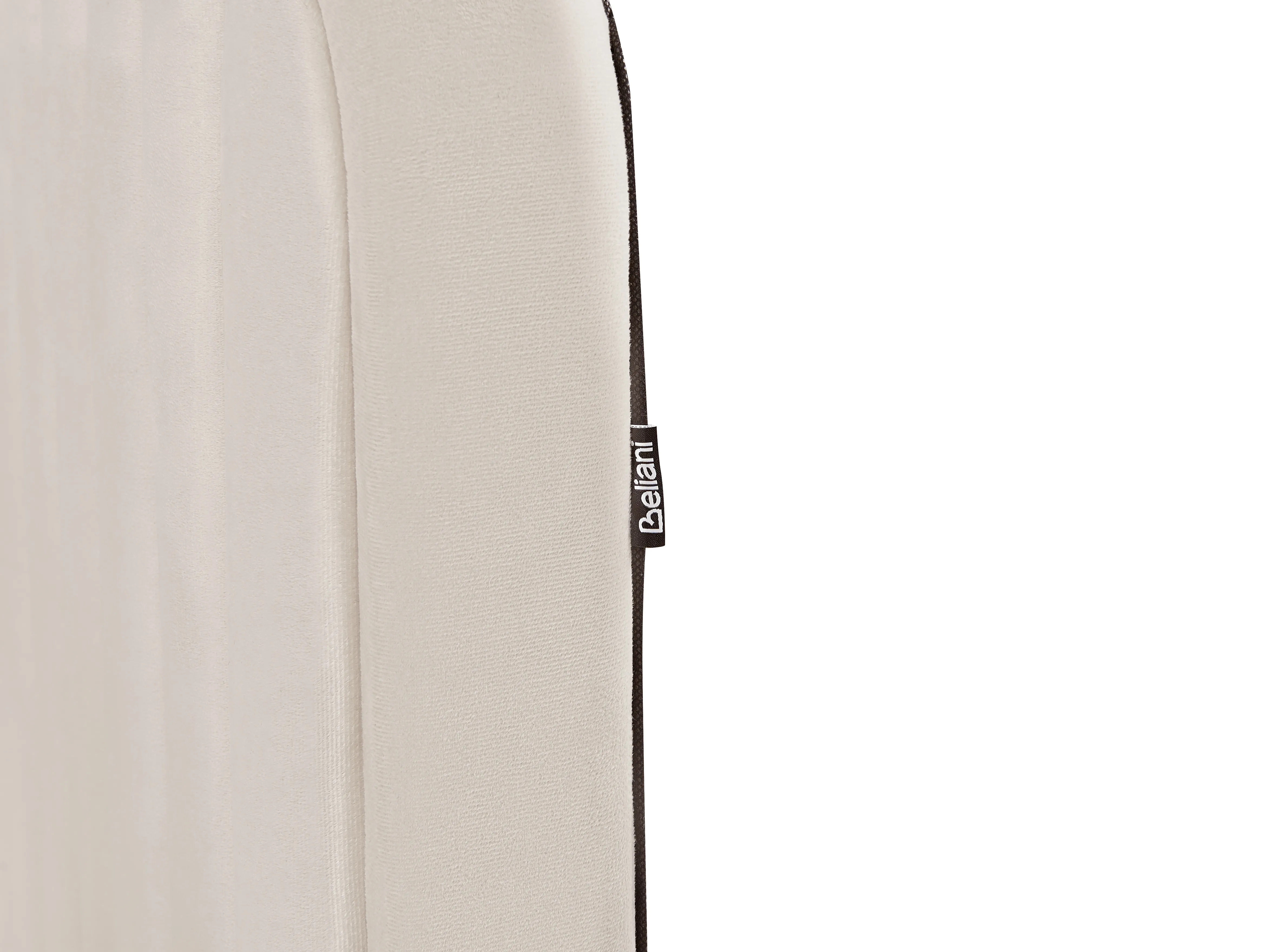 Bed Fluweel BRIN 180 x 200 cm Beige
