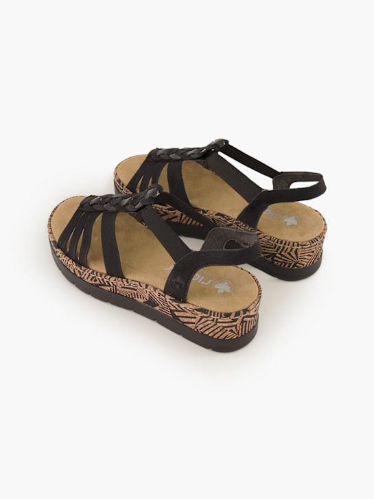 Rieker Sandalette Schwarz