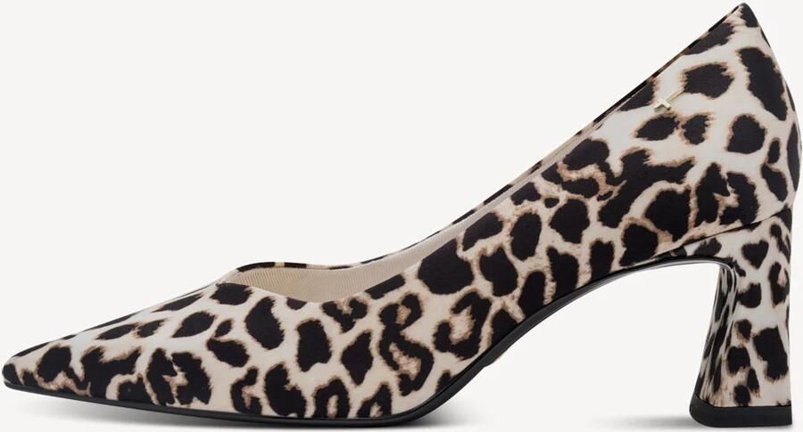 Tamaris damespumps 1-22453-45 360 Dames schoenen elegant textiel luipaard