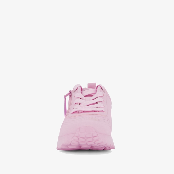 Skechers meisjes sneakers roze met rits