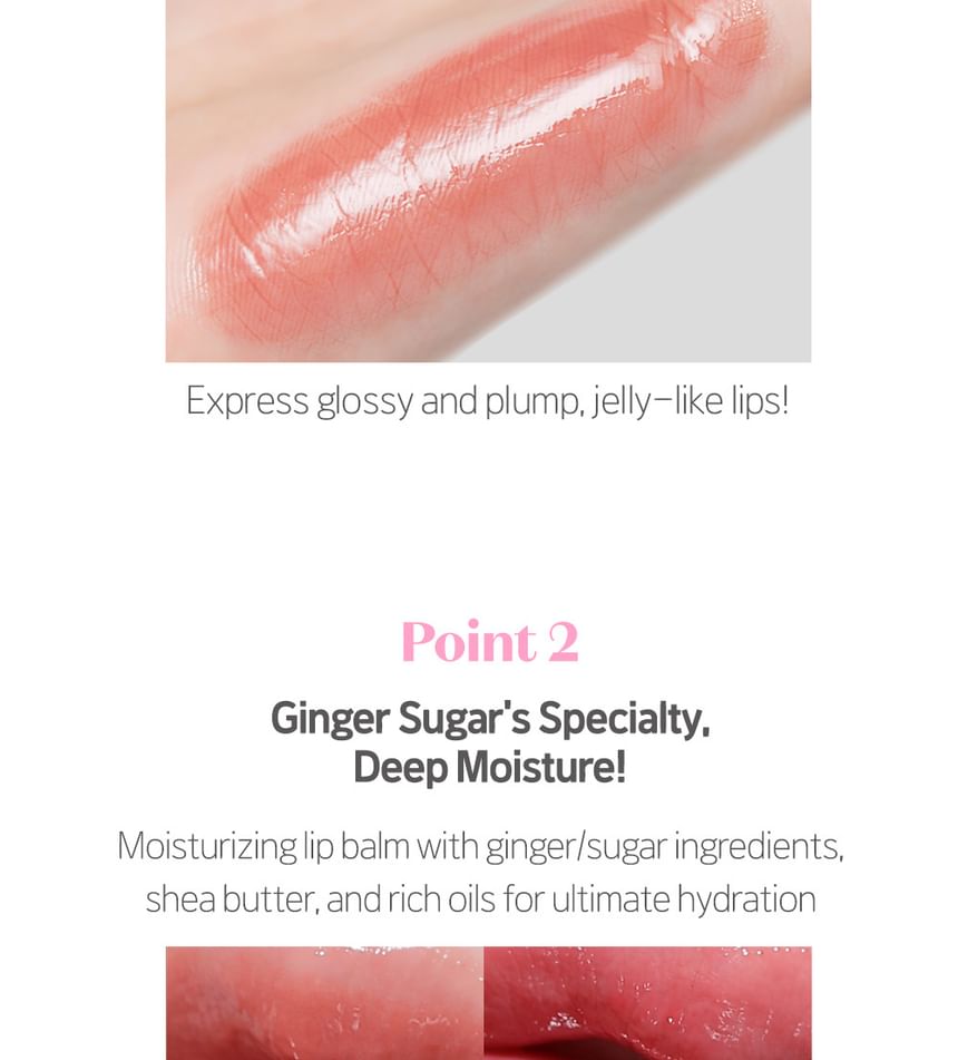 ETUDE - Ginger Sugar Melting Balm Dear My Bestie Collectie - 2 Kleuren