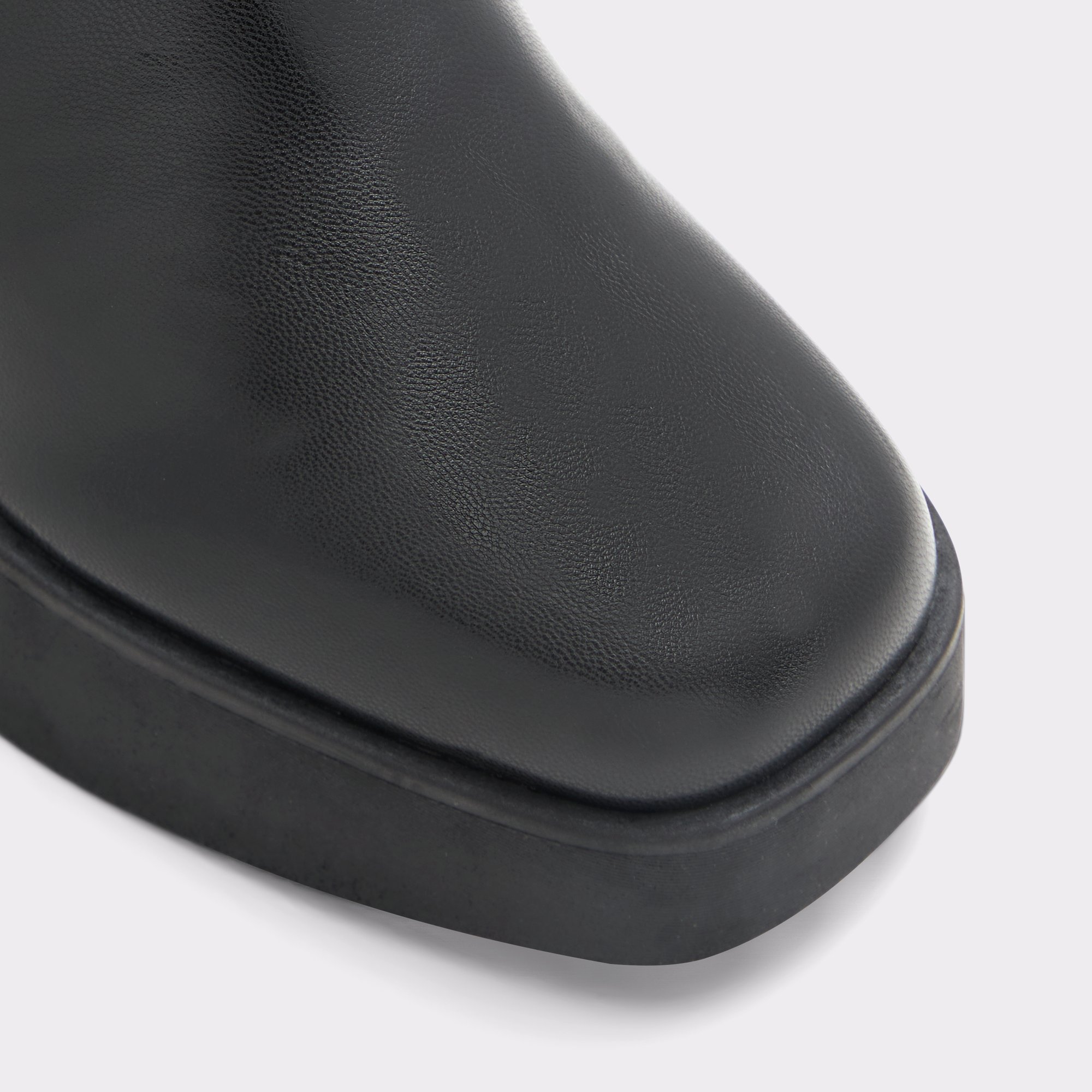 Upstep Black Synthetic Stretch Women Ankle boots