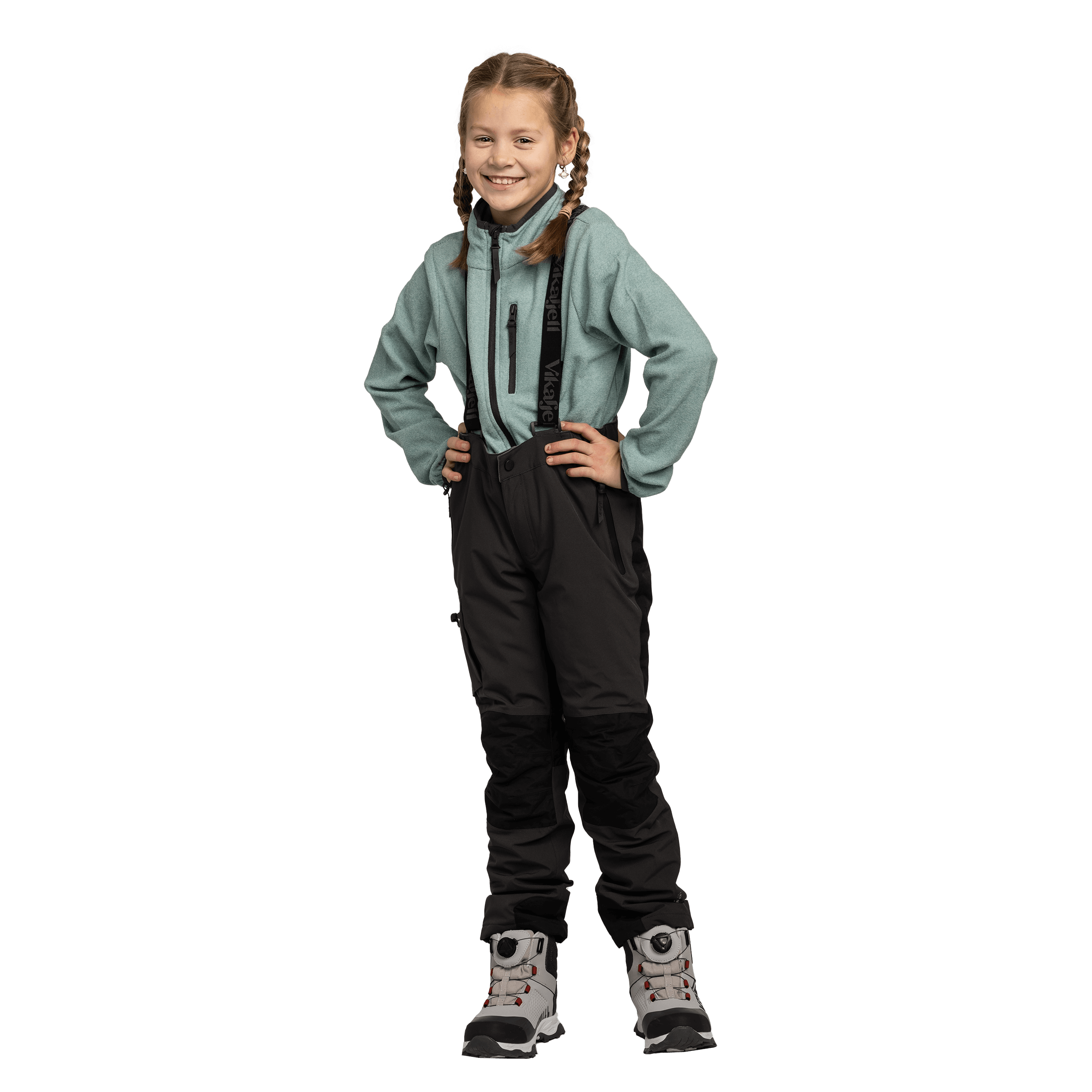 Vikafjell Ulven fleecejakke - Junior - Mellomlag