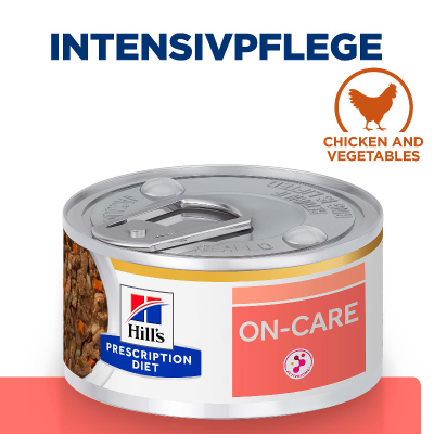 Hill's VET Katze Prescription Diet On-Care Ragout Huhn 24x82g