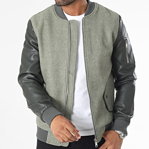 Veste Bomber Vert Kaki