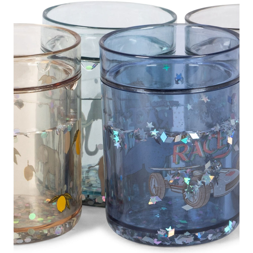 Køb Konges Sløjd Blue Mix 4 Pak Glitter Kopper