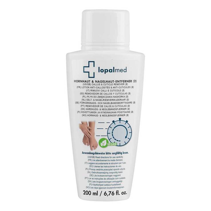 Lopalmed Hornhaut & Nagelhaut Entfernerlotion, 200 ml