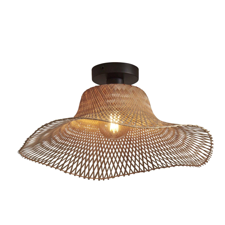 Good&Mojo Ibiza plafondlamp Ø50 small naturel