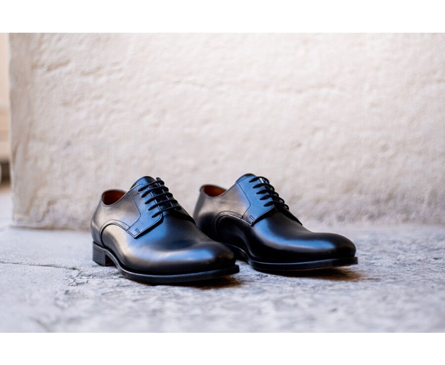Derby homme cuir noir - PENFORD