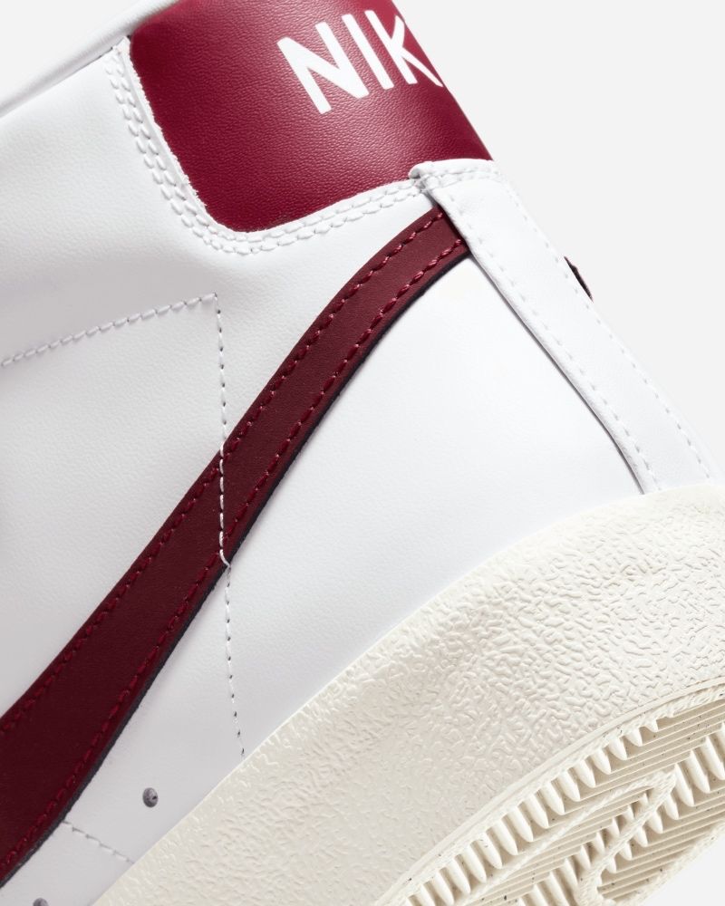 Chaussures Nike Blazer '77 Vintage Blanc & Rouge pour homme