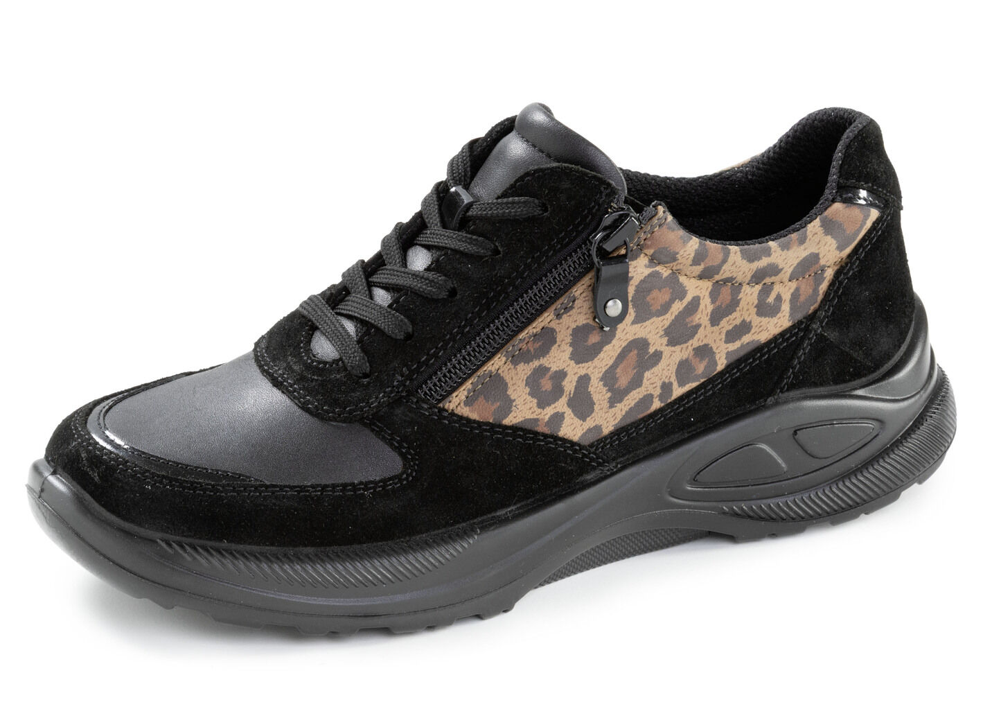 Trendige Damen-Schnürschuhe, Weite K, mit herausnehmbarem Fussbett