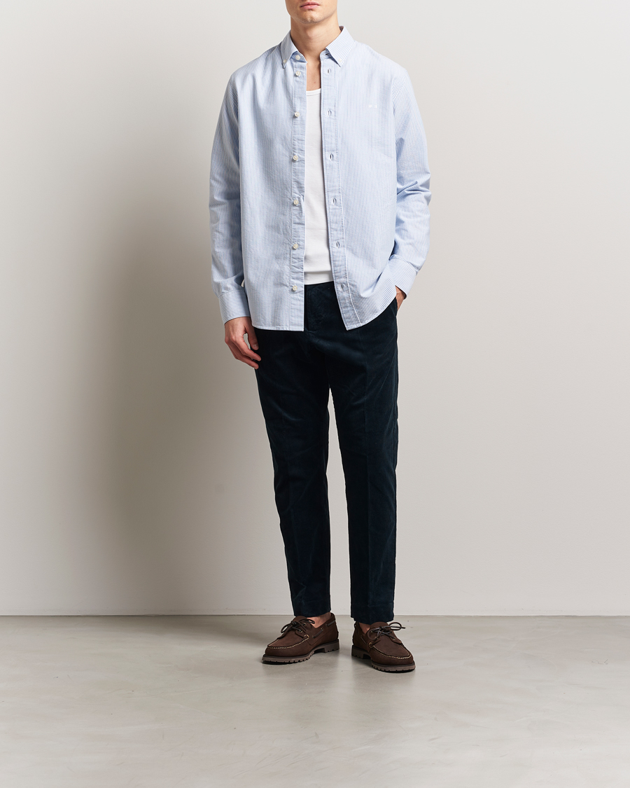 NN07 Colby Oxford Shirt Blue/White