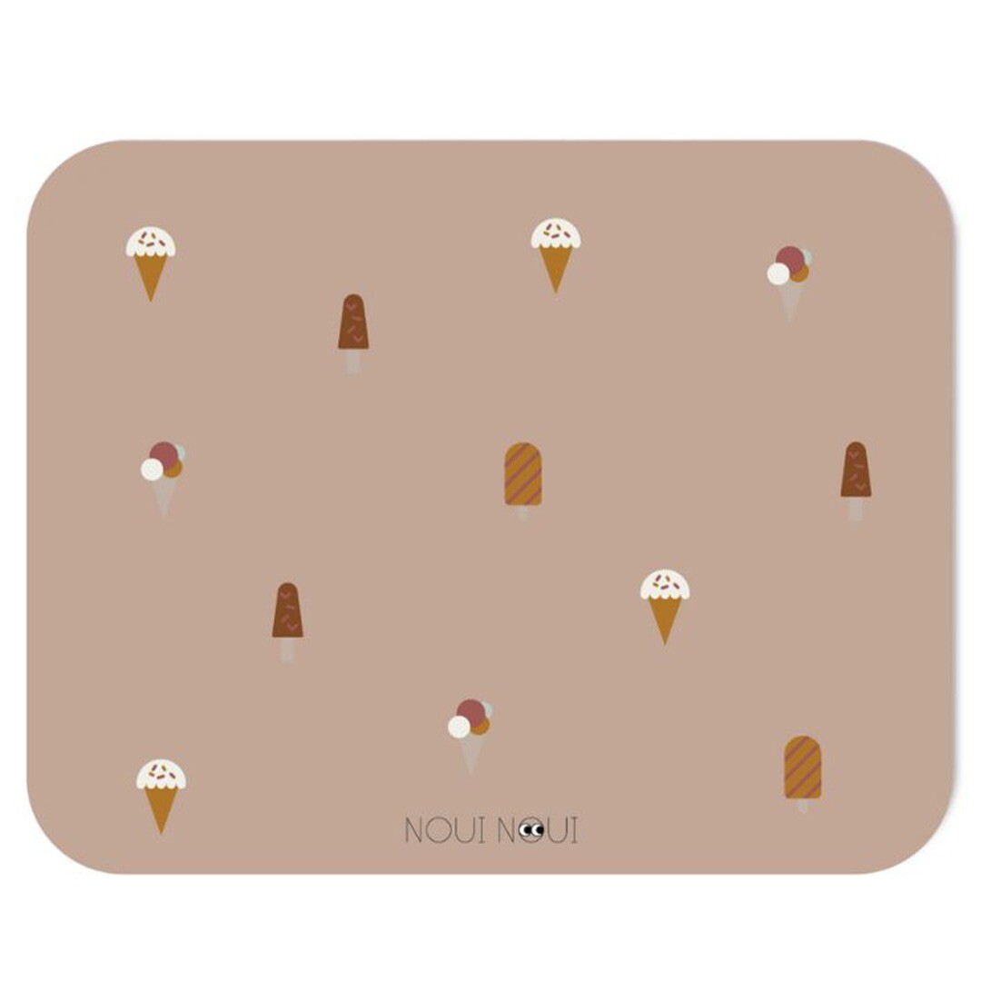 Noui noui placemat ice cream rose - 43 cm
