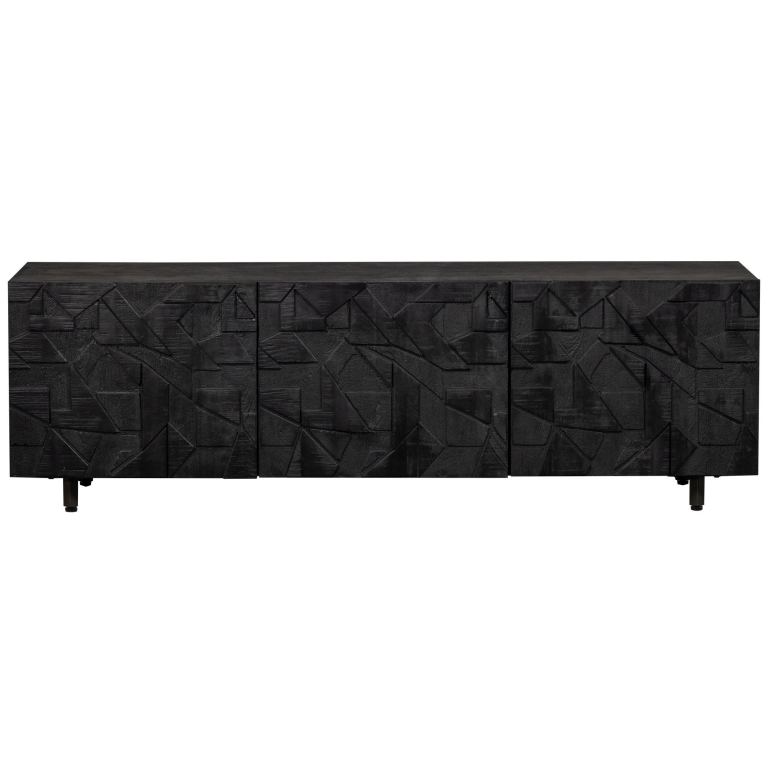 WOOOD Counter tv-kast zwart