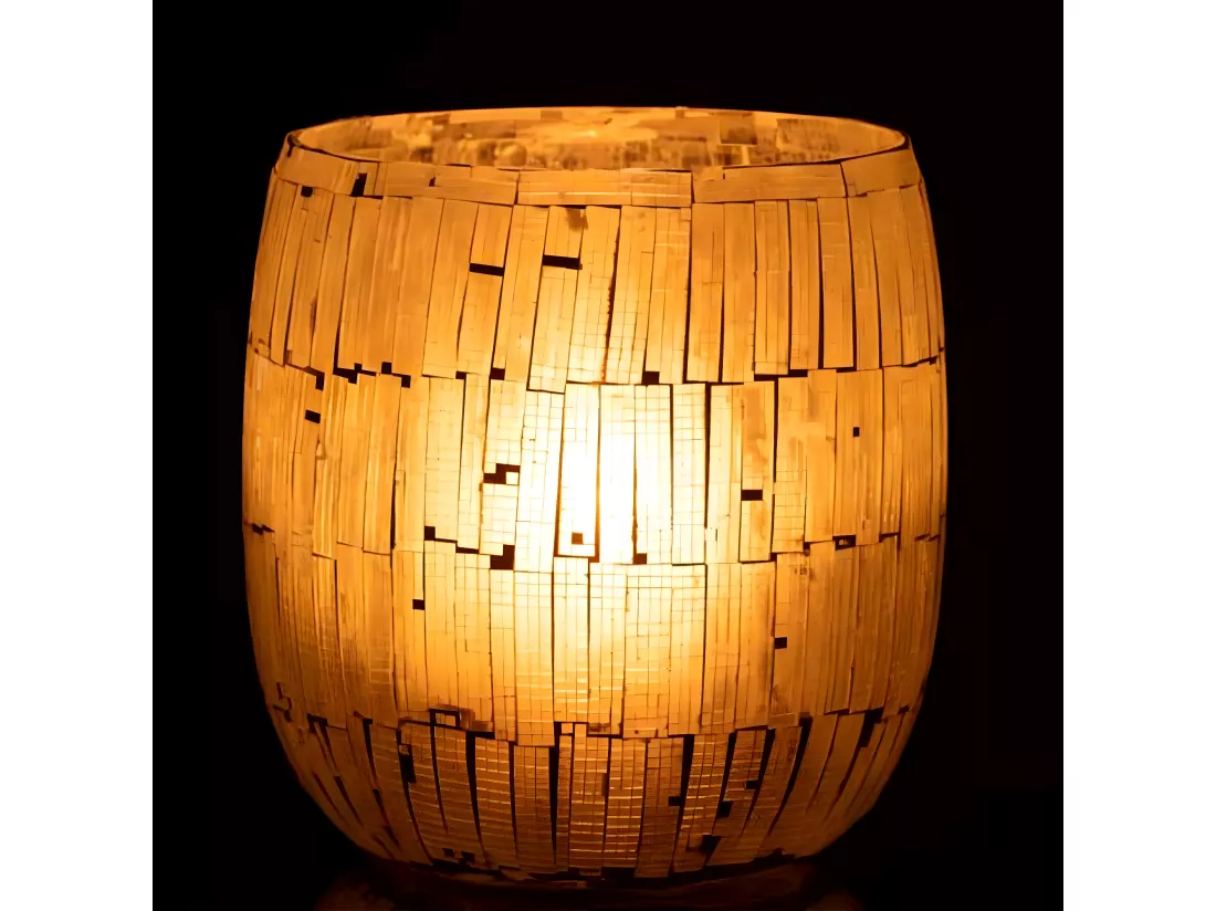 Photophore Rond Design 
