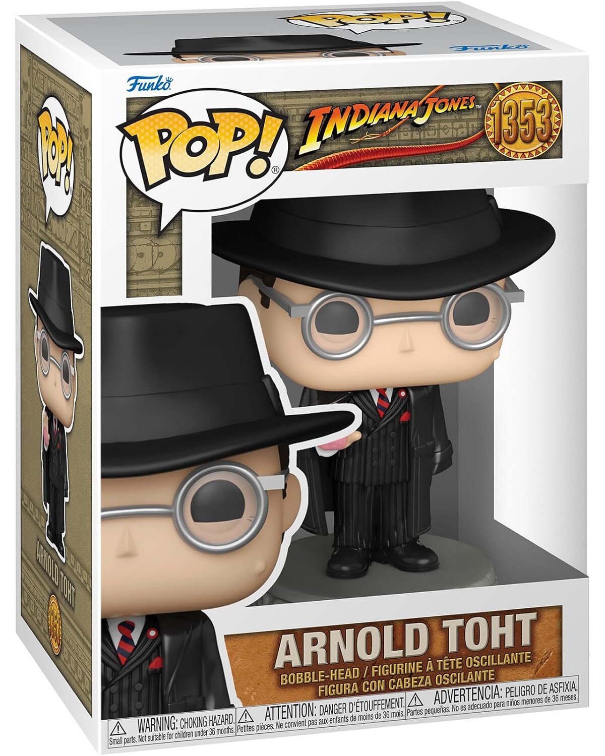 Funko Pop! - Indiana Jones 4er Set (Indy, Henry Jones Sr., Sallah, Arnold Toht)