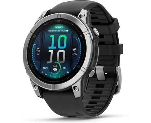 Garmin Fenix E, 47mm,Stainless Steel/Graphite