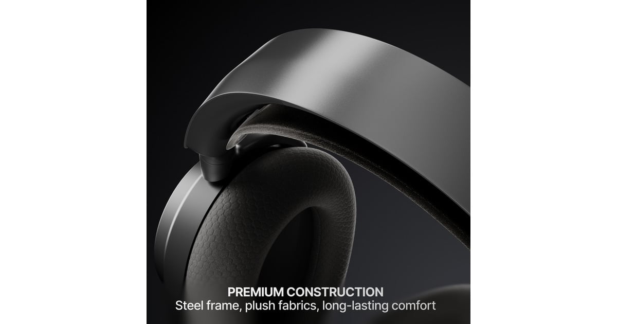 SteelSeriesArctis Nova 7 Wireless Gen 2 over-ear gaming headset  (Zwart, Pc, 2.4 GHz / Bluetooth)