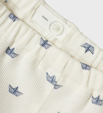 Lil' Atelier Hosen - NbmLavo - Coconut Milchpapierboot