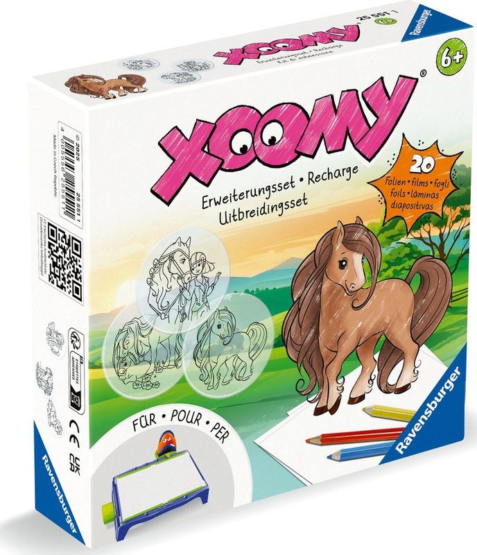 Xoomy - Refill Erweiterungsset - Paarden - 20 Motieven
