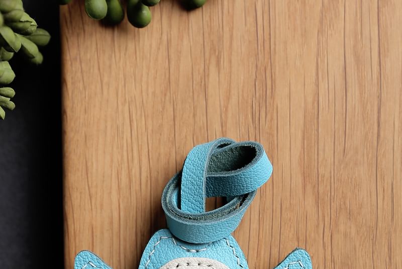 Masoom - Ray Echt Leren Tashanger Sleutelhanger / DIY Kit