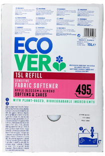 Ecover Appelbloesem & Amandel Wasverzachter Navulling 15LT