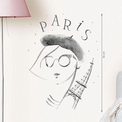 Sticker Paris fashion 49 x 69 cm