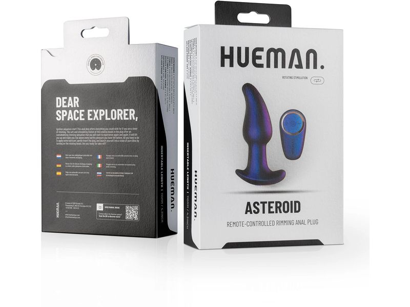 Hueman Asteroid Rimming Analplug Lila Sexspielzeug für die anale Stimulation